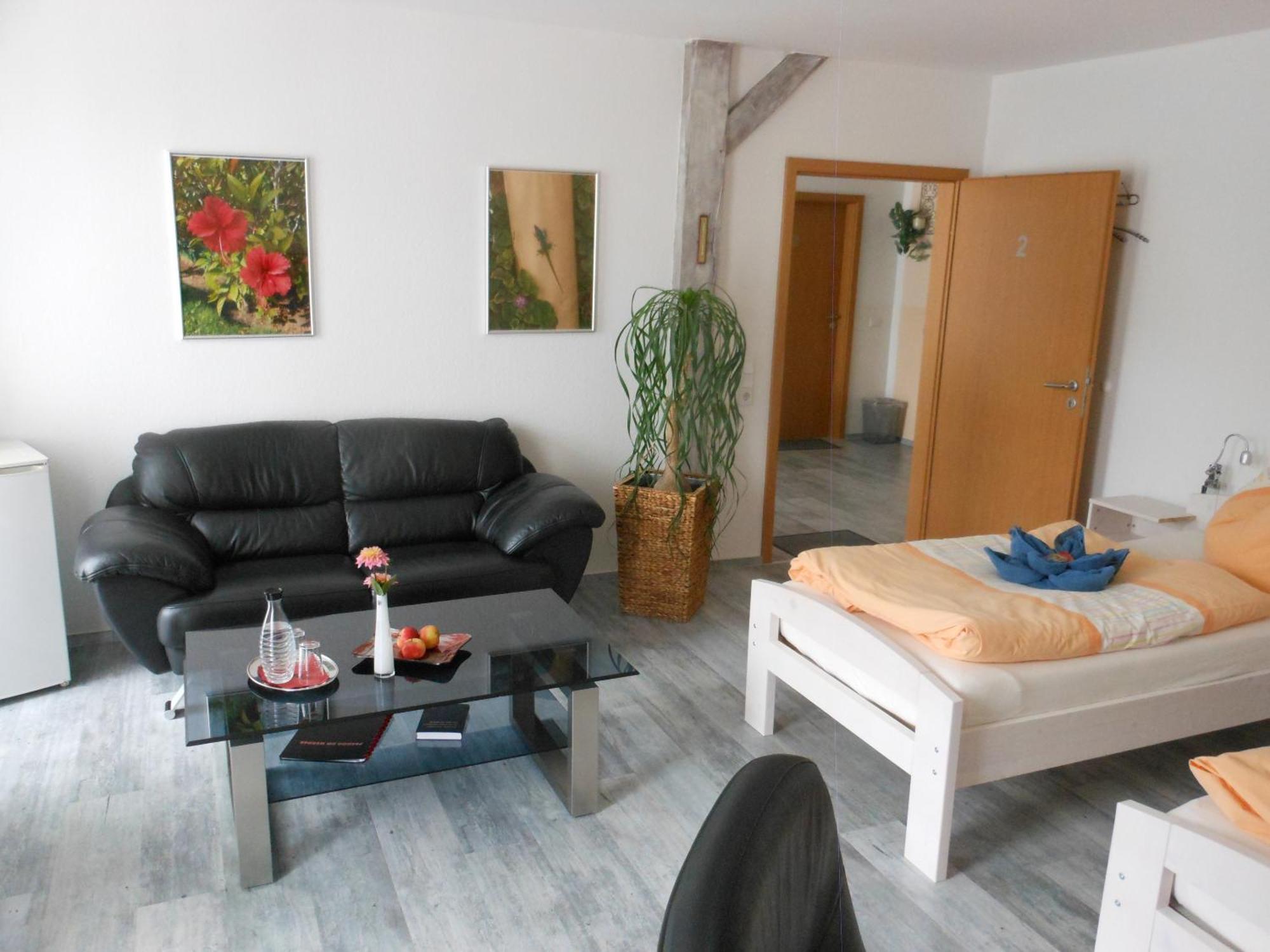 Pension Am Werder Bernburg Habitación foto