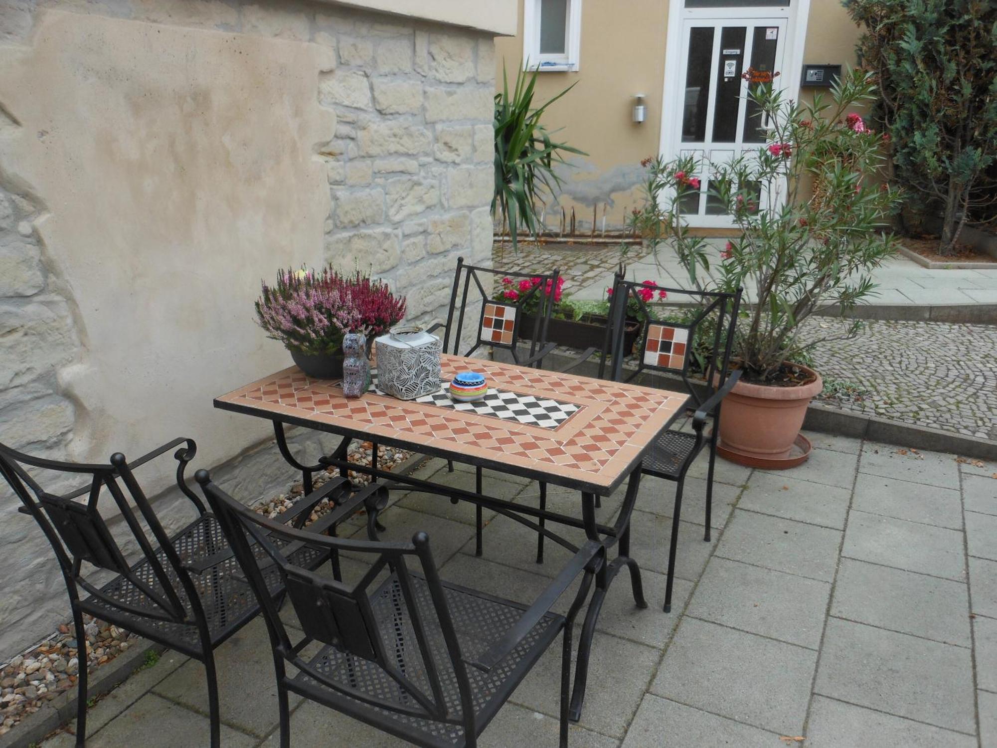 Pension Am Werder Bernburg Exterior foto